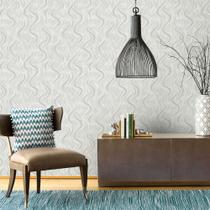 Papel De Parede Vinílico Castellani Desenho Abstrato.