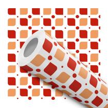 Papel De Parede Vinílico Cubos Claros Efeito Visual 3D Sala