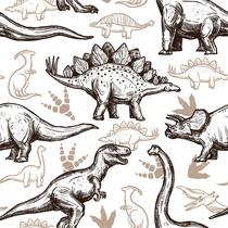 Papel De Parede Vinílico Dinossauro Infantil Quarto 12m