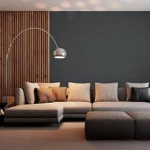 Papel de Parede Vinílico Essencial 4351 Riscado Marrom Cinza - Boradecor Papel de Parede Vinílico Essencial 4351 Riscado Marrom Cinza - Boradecor