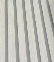 Papel de parede vinilico estilo ripado marfim - unique 5066