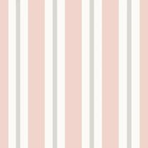 Papel de Parede Vinílico Listra quadros rosa e cinza claro revoada 4460 53x1000