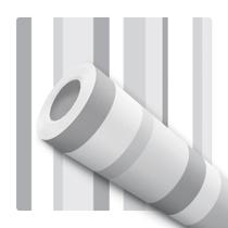 Papel De Parede Vinílico Listras Cinza Branco Sala Quarto