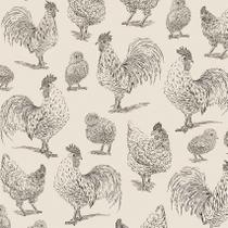 Papel de parede vinílico Livelynine com estampa de galinha 44 x 200 cm, impermeável Papel de parede vinílico Livelynine com estampa de galinha 44 x 200 cm, impermeável