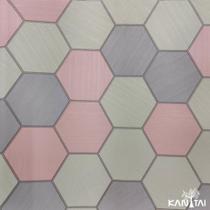 Papel de parede vinilico metrópoles geométrico, estampa moderna e elegante Papel de parede vinilico metrópoles geométrico, estampa moderna e elegante