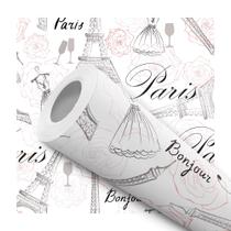 Papel De Parede Vinílico Paris Bonjour Teen Quarto 12m