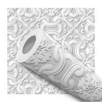 Papel de Parede Vinílico Provençal Efeito Visual 3D 1m Papel de Parede Vinílico Provençal Efeito Visual 3D 1m