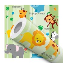 Papel de Parede Vinílico Safari Animais Quarto 1.5m