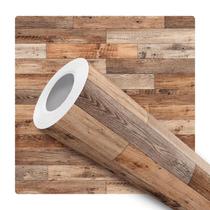 Papel De Parede Vinílico Taco Madeira Natural Sala 1.5m Papel De Parede Vinílico Taco Madeira Natural Sala 1.5m