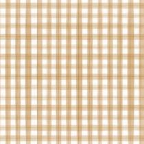 Papel de Parede Vinílico Xadrez picnic pincelada marrom revoada 4442 53x1000 - Bobinex