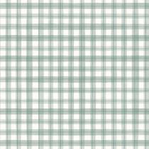 Papel de Parede Vinílico Xadrez picnic pincelada menta revoada 4436 53x1000 Papel de Parede Vinílico Xadrez picnic pincelada menta revoada 4436 53x1000