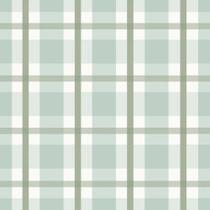 Papel de Parede Vinílico Xadrez quadros menta revoada 4449 53x1000