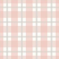 Papel de Parede Vinílico Xadrez quadros rosa e cinza claro revoada 4459 53x1000
