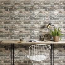 Papel de Parede Wanderlust Tijolo Azul WL2204 Papel de Parede Wanderlust Tijolo Azul WL2204