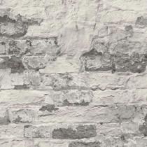 Papel De Parede Wanderlust Tijolo Cinza - 10m X 0.53m Papel De Parede Wanderlust Tijolo Cinza - 10m X 0.53m