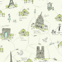 Papel de Parede Waverly Kids Tres Chic WK6832 - Rolo: 10m x 0,52m - YORK