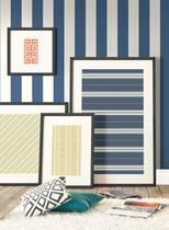 Papel de Parede Waverly Stripes Surface Stripe Azul SV2612 Papel de Parede Waverly Stripes Surface Stripe Azul SV2612