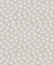Papel de parede wiler essencial - geométrico cinza e branco