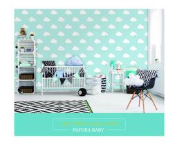 Papel de parede wiler fofura baby - nuvens