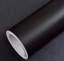 Papel de parede Yancorp Matte Black Peel and Stick 7,3m²