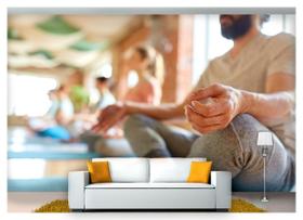 Papel De Parede Yoga Meditação Relaxamento 3D Aca08 Papel De Parede Yoga Meditação Relaxamento 3D Aca08