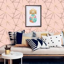 Papel de Parede Zara Autocolante Soft Pink Rose Gold 250