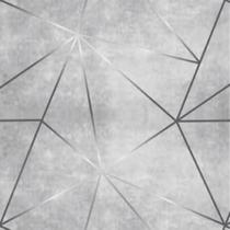 Papel De Parede Zara Cimento Queimado Prata Auto Colante 18m