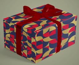 Papel De Presente Bobina 60 Cm X 100m