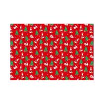 Papel De Presente De Natal Grande 74x50cm Multiuso Para Decoração De Festas, Casamentos E Sacola De