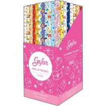 Papel de Presente Infantil 100X70CM - Display com 75 Rolos Papel de Presente Infantil 100X70CM - Display com 75 Rolos