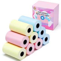 Papel de recarga para impressão instantânea de câmera 9 rolos para crianças Papel de recarga para impressão instantânea de câmera 9 rolos para crianças