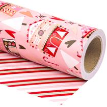 Papel de Regalo WRAPAHOLIC Reversible 43 cm x 10 m Navidad Papel de Regalo WRAPAHOLIC Reversible 43 cm x 10 m Navidad