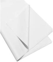 Papel de Seda 100% Celulose 30x70 cm Branco 50 unidades Papel de Seda 100% Celulose 30x70 cm Branco 50 unidades