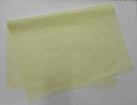 Papel de seda 50x70 amarelo claro ac75 (amarelo bebê) - pacote com 100 folhas