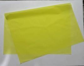 Papel de seda 50x70 amarelo médio ac74 - pacote com 100 folhas - ART COLOR PAPÉIS