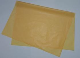Papel de seda 50x70 amarelo ouro ac70 - pacote com 100 folhas