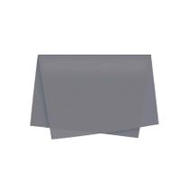 Papel de Seda - 50x70 - Cinza Escuro - 10 unidades - Rizzo