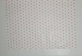 Papel de Seda 50x70 cm Pacote C/50 Unidades - BOLINHAS VERMELHAS Papel de Seda 50x70 cm Pacote C/50 Unidades - BOLINHAS VERMELHAS