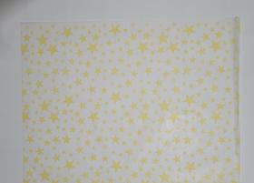 Papel de Seda 50x70 cm Pacote C/50 Unidades - ESTRELA AMARELA Papel de Seda 50x70 cm Pacote C/50 Unidades - ESTRELA AMARELA