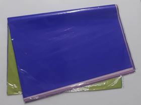 Papel de seda 50x70 misto 05 cores - pacote com 100 folhas