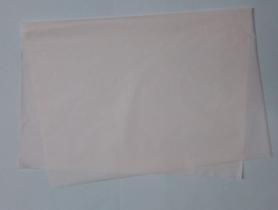 Papel de seda 50x70 off white rosado ac79 - pacote com 100 folhas