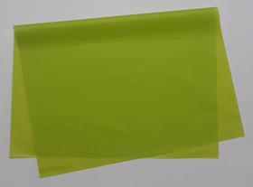 Papel de seda 50x70 verde amarelado ac54 - pacote com 100 folhas - ART COLOR PAPÉIS