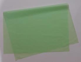 Papel de seda 50x70 verde bebê - pacote com 100 folhas