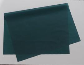 Papel de seda 50x70 verde tiffany escuro ac60 - pacote com 100 folhas