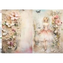 Papel de Seda Arte Fácil Bailarina - SE-014