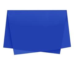 Papel De Seda Azul Marinho 48x60cm Kit Com 100 Unidades - ART FLOC