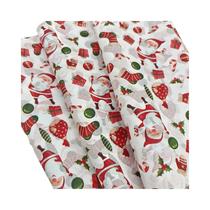 Papel De Seda Colorido Com Padrão De Presente De Natal Do Papai Noel, 20 Peças, 50cm X 35cm, Papel Papel De Seda Colorido Com Padrão De Presente De Natal Do Papai Noel, 20 Peças, 50cm X 35cm, Papel