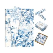 Papel De Seda Floral 20-50 Peças, Embalagem Para Presentes DIY, Suprimentos Para Festas