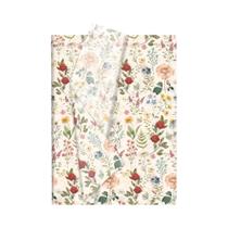 Papel De Seda Floral 20-50 Peças, Embalagem Para Presentes DIY, Suprimentos Para Festas