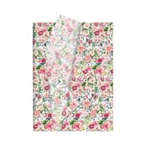 Papel De Seda Floral 20-50 Peças, Embalagem Para Presentes DIY, Suprimentos Para Festas